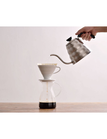 Пуровер HARIO керамічний V60 02 білий (400 мл)