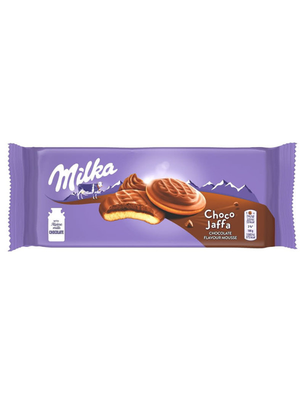 Печиво Milka Choco Jaffa Chocolate Flavour Mousse, 128 г