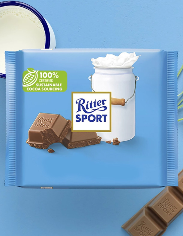 Ritter Sport Alpenmilch - Молочний шоколад з Альпійським... 2