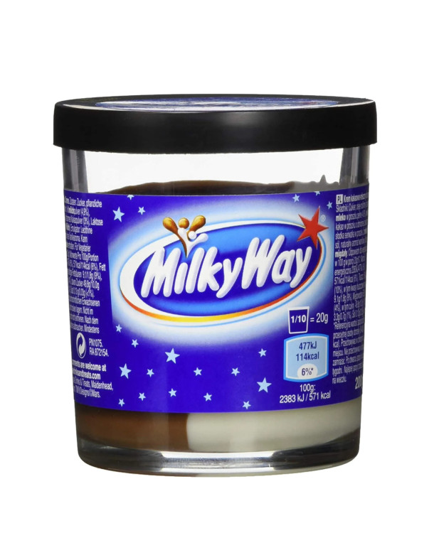Шоколадна паста Milky Way молочно-шоколадна, 200 г