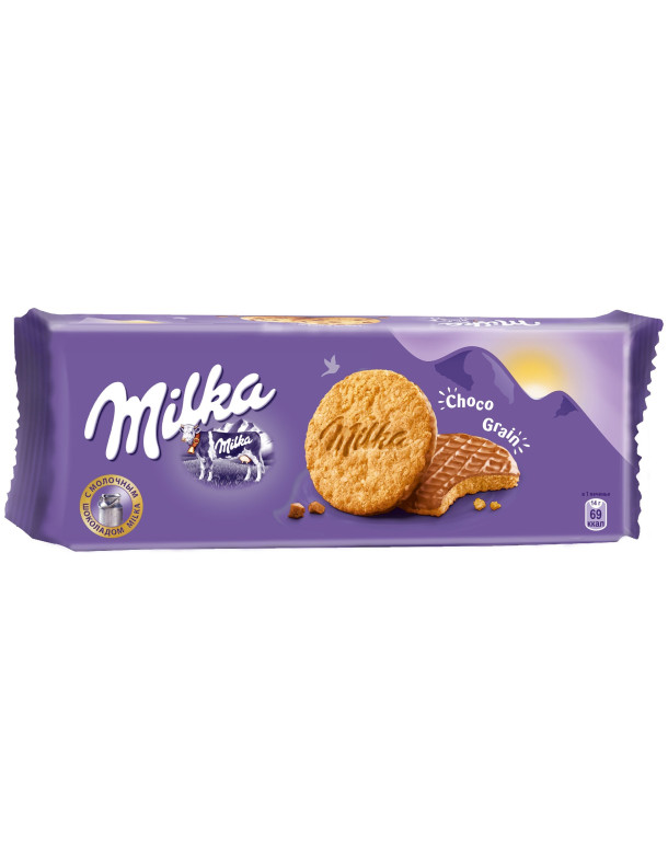 Печиво Milka Choco Grain, 126 г