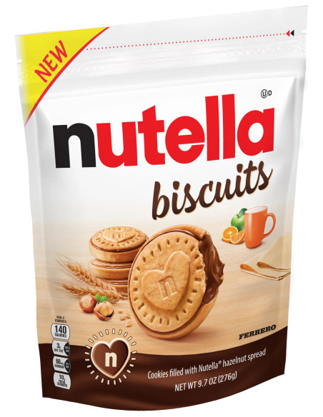 Печиво Ferrero Nutella bisquits, серденько, 304 г