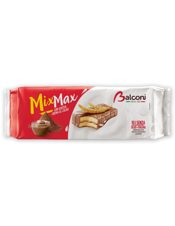 Бісквіти Balconi MixMax Cocoa Cream, 350 г