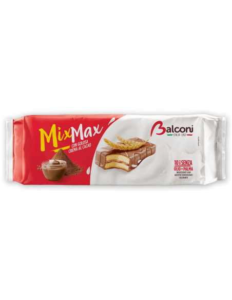 Бісквіти Balconi MixMax Cocoa Cream, 350 г
