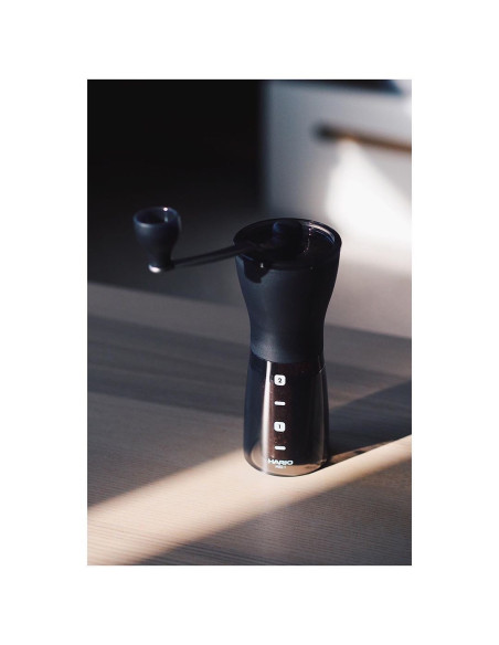 Кавомолка ручна HARIO Coffee Mill "Mini-Slim +" MSS-1DTB чорна