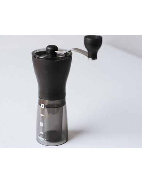Кавомолка ручна HARIO Coffee Mill "Mini-Slim +" MSS-1DTB чорна