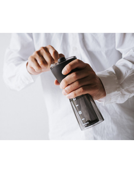 Кавомолка ручна HARIO Coffee Mill "Mini-Slim +" MSS-1DTB чорна