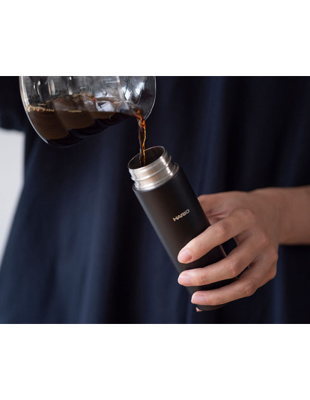 Термокухоль HARIO BOTTLE STICK чорний (350 мл)