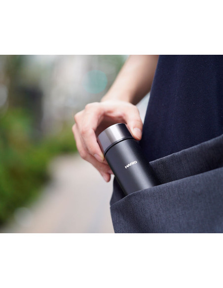 Термокухоль HARIO BOTTLE STICK чорний (350 мл)