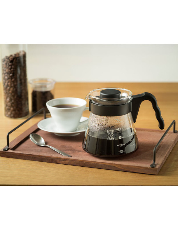 Заварник для кави (Сервер) HARIO скляний V60 02 (700 мл) 2