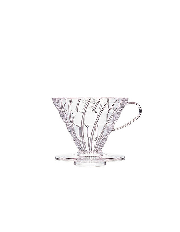 Пуровер HARIO V60 02 прозорий (400 мл)